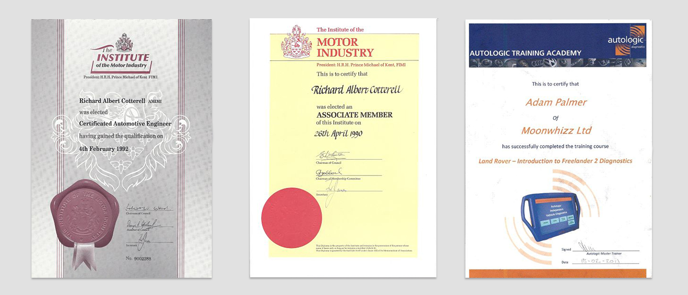 certificates