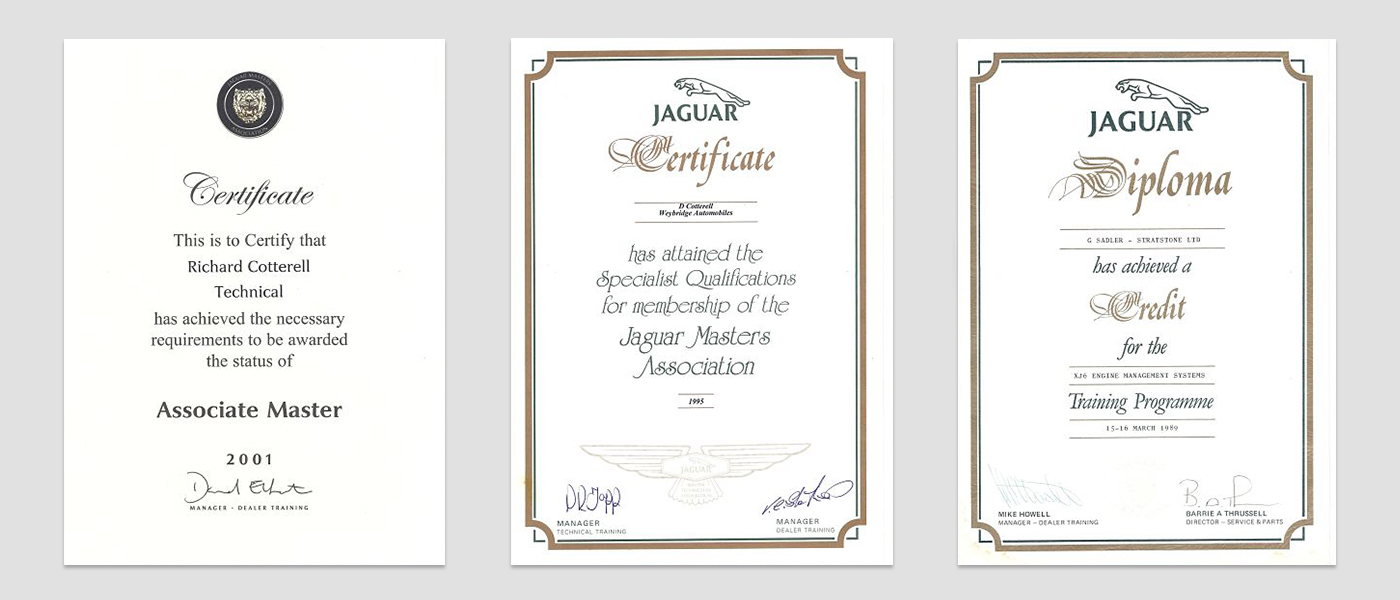 certificates